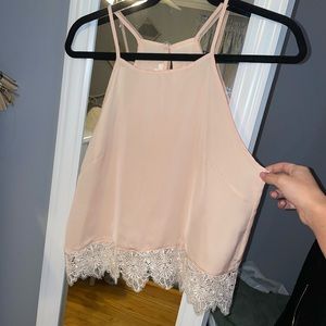 Soft Pink Sleeveless Top